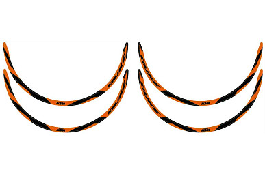 KTM Wheel trim ring sticker kit 96009999000