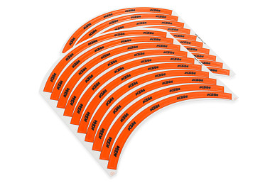 KTM Wheel rim sticker kit 78009099000