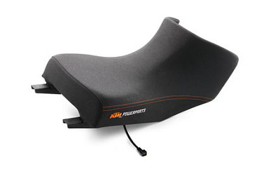 KTM Ergo rider's seat vyšší, vyhřívané