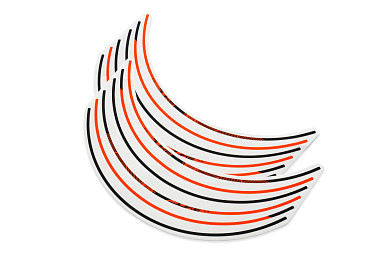 KTM Wheel rim sticker kit 63609999000