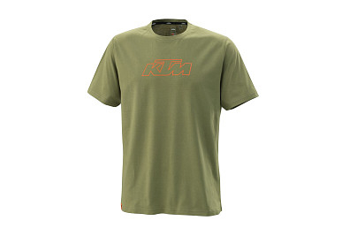 KTM ESSENTIAL TEE GREEN velikost M